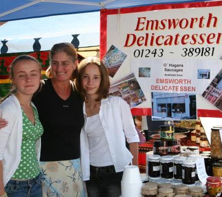 Emsworth Deli's stall