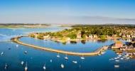 09 Aerial view of the harbour & Town Millpond