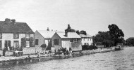 32A Children out side of The SChool House at the junctiob of School Lane  & Brigefoot Pathc1900