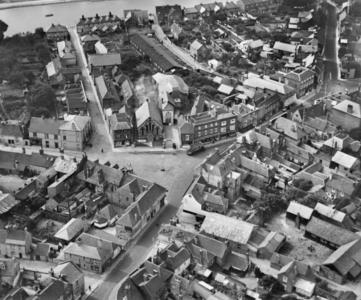 Aerial view ofthe square 1928