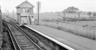 52 Emsworth Station Signal Box  1964demolished in the 1970s