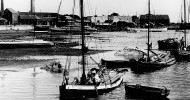 64 Gravel Barges in the Harbour(Photo Emsworth Museum) 1930s 
